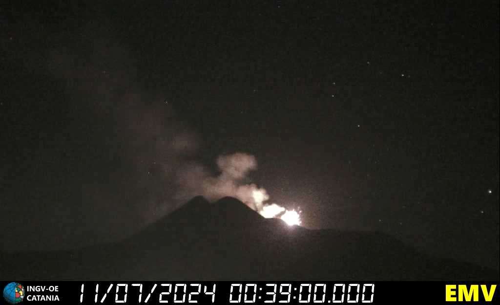 Etna Comunicato Di Attivit Vulcanica Dell Luglio