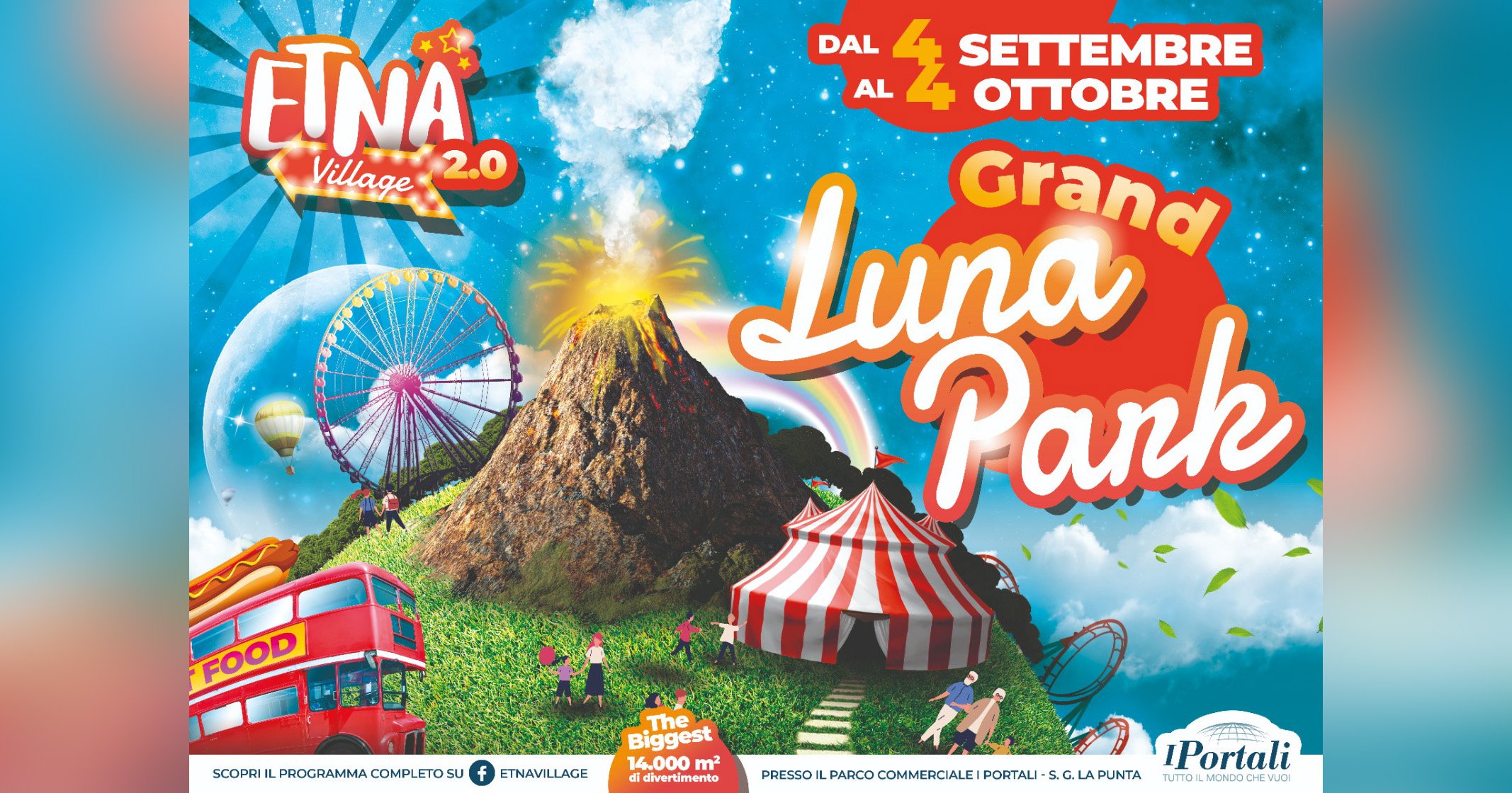 all etna village un maxi luna park e nuovi spettacoli fino al 4 ottobre